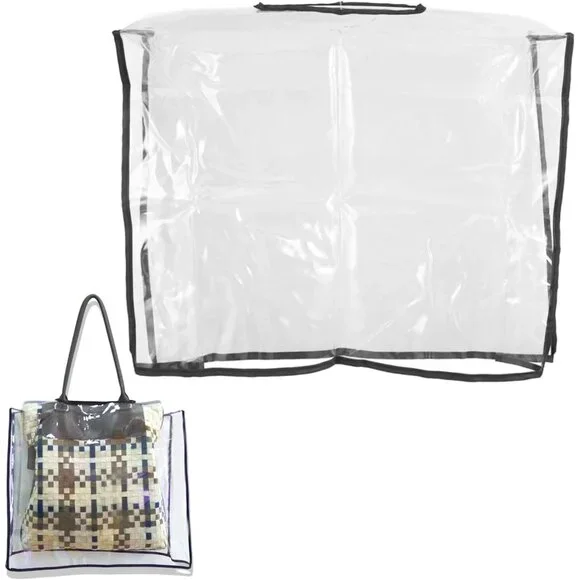 Buy Now Transparent PVC Rain Cover for Handbags - Square or Rectangle - Picture 8 of 10